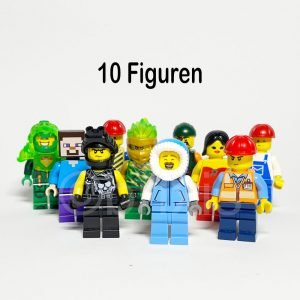 10 gebrauchte LEGO Minifiguren – bunt gemischtes Beispiel-Set