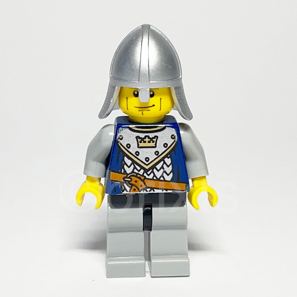 LEGO Castle Minifigur Fantasy Era (CAS339) - Lego Minifigur CAS339 Fantasy Era LEGO Castle Minifigur Crown Knight Scale Mail (CAS339) – Vorderansicht