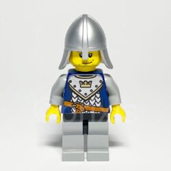 LEGO Castle Minifigur Crown Knight Scale Mail (CAS342) – Vorderansicht