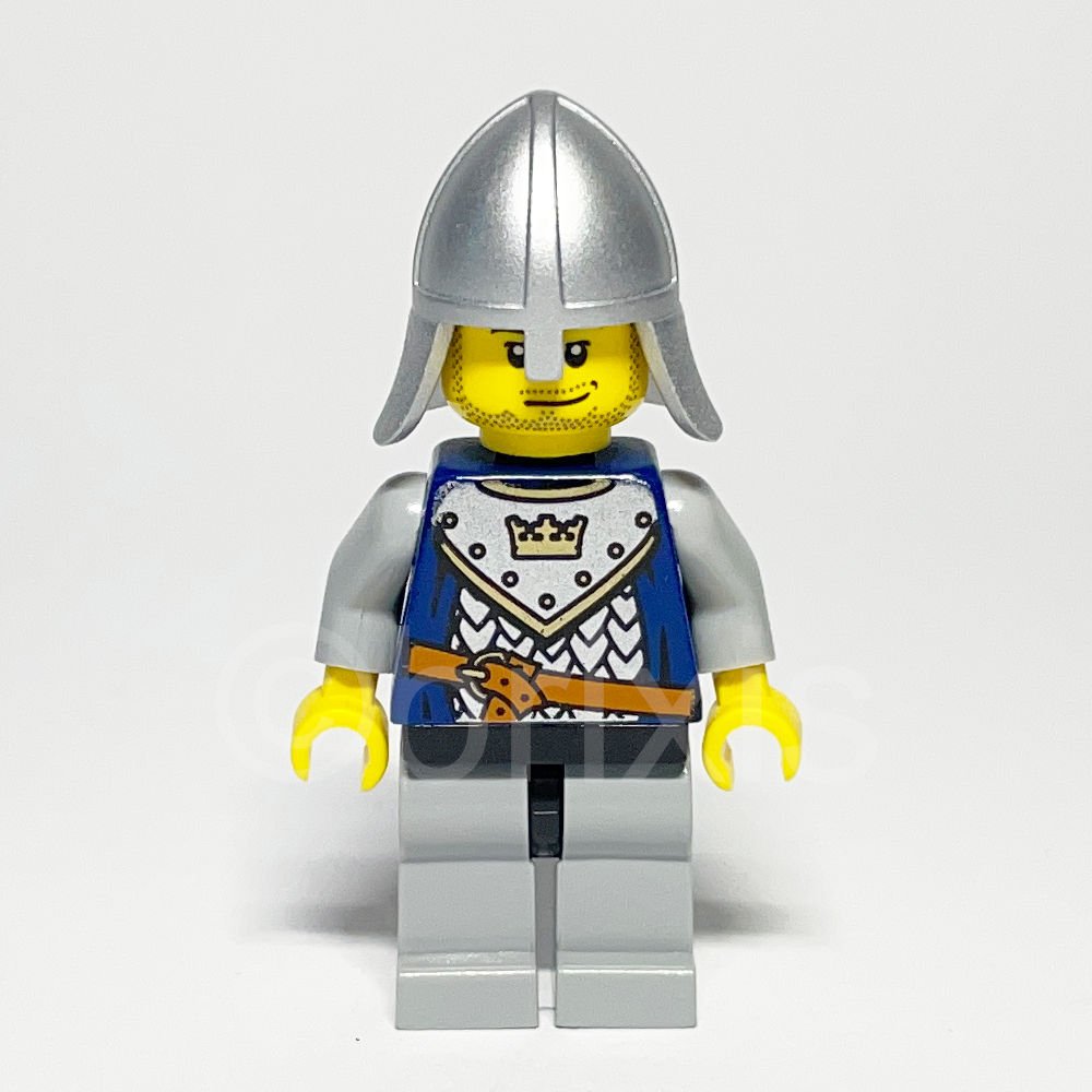 LEGO Castle Minifigur Fantasy Era (CAS342) - Lego Minifigur CAS342 Fantasy Era LEGO Castle Minifigur Crown Knight Scale Mail (CAS342) – Vorderansicht