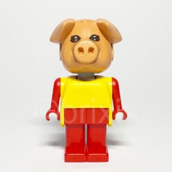 LEGO Fabuland Minifigur Pig (FAB11E) – Vorderansicht