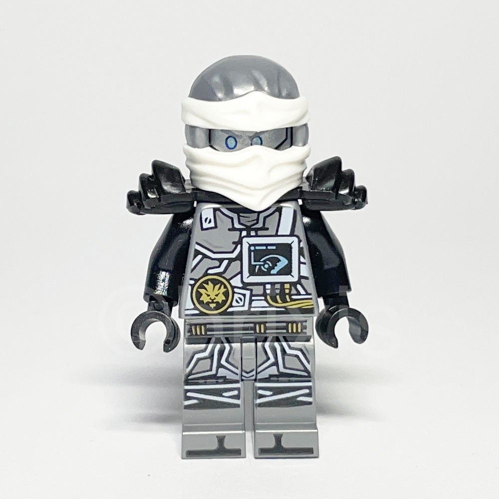 LEGO NINJAGO Minifigur Zane (NJO0285) - Lego Minifigur NJO285 Zane LEGO NINJAGO Minifigur Zane (NJO0285) – Vorderansicht