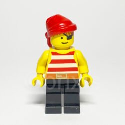 LEGO Pirates Minifigur Pirat (PI031) – Vorderansicht
