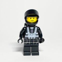 LEGO Space Minifigur Blacktron I (SP001) – Vorderansicht