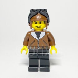 LEGO Adventurers Minifigur Harry Cane (ADV009) – Vorderansicht