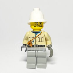 LEGO Adventurers Minifigur Lord Sam Sinister Baron von Barron (ADV003) – Vorderansicht