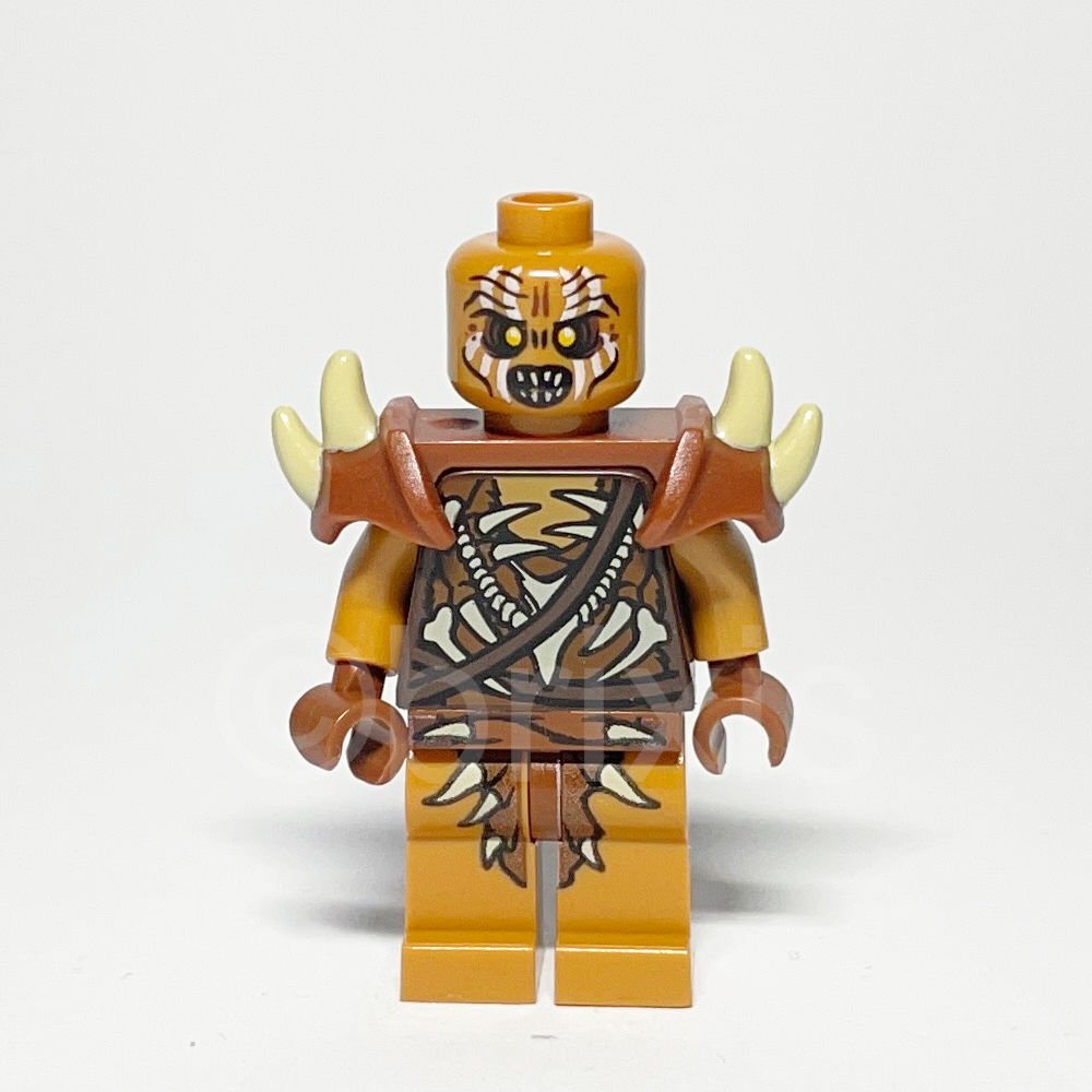 LEGO The Hobbit and The Lord of the Rings Minifigur Gundabad Orc (LOR089) - LEGO Lord of the Rings Gundabad Orc Minifigure LOR089 LEGO Lord of the Rings Minifigur Gundabad Orc (LOR089) – Vorderansicht