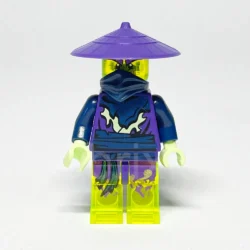 LEGO NINJAGO Minifigur Ghost Warrior Cowler (NJO0141) – Vorderansicht