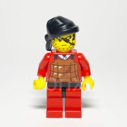 LEGO Ninja Minifigur Robber (CAS052) – Vorderansicht