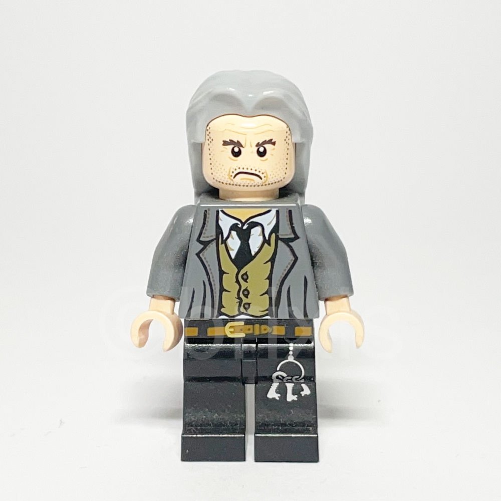 LEGO Harry Potter Minifigur Argus Filch (HP097) - Lego Minifigur HP097 argus Filch LEGO Harry Potter Minifigur Argus Filch (HP097) – Vorderansicht