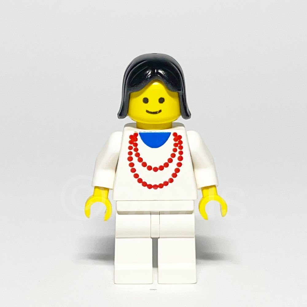 LEGO Town Minifigur Necklace (NCKLC006) - Lego Minifigur NCKLC006 Necklace Red LEGO Town Minifigur Necklace (NCKLC006) – Vorderansicht