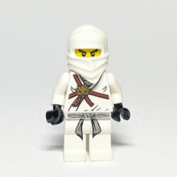 LEGO NINJAGO Minifigur Zane (NJO0001) – Vorderansicht
