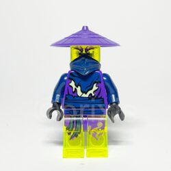 LEGO NINJAGO Minifigur Ghost Warrior Cowler (NJO0141) – Vorderansicht