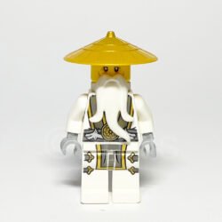 LEGO NINJAGO Minifigur Wu Sensei (NJO0142) – Vorderansicht