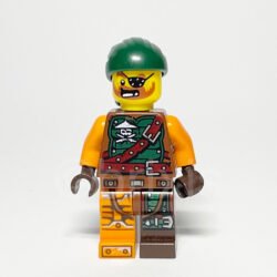 LEGO NINJAGO Minifigur Bucko (NJO0196) – Vorderansicht