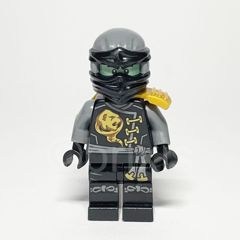 LEGO NINJAGO Minifigur Cole (NJO0201) - Lego Minifigur NJO201 Cole LEGO NINJAGO Minifigur Cole (NJO0201) – Vorderansicht