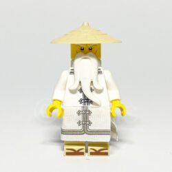 LEGO NINJAGO Minifigur Sensei Wu (NJO0354) – Vorderansicht