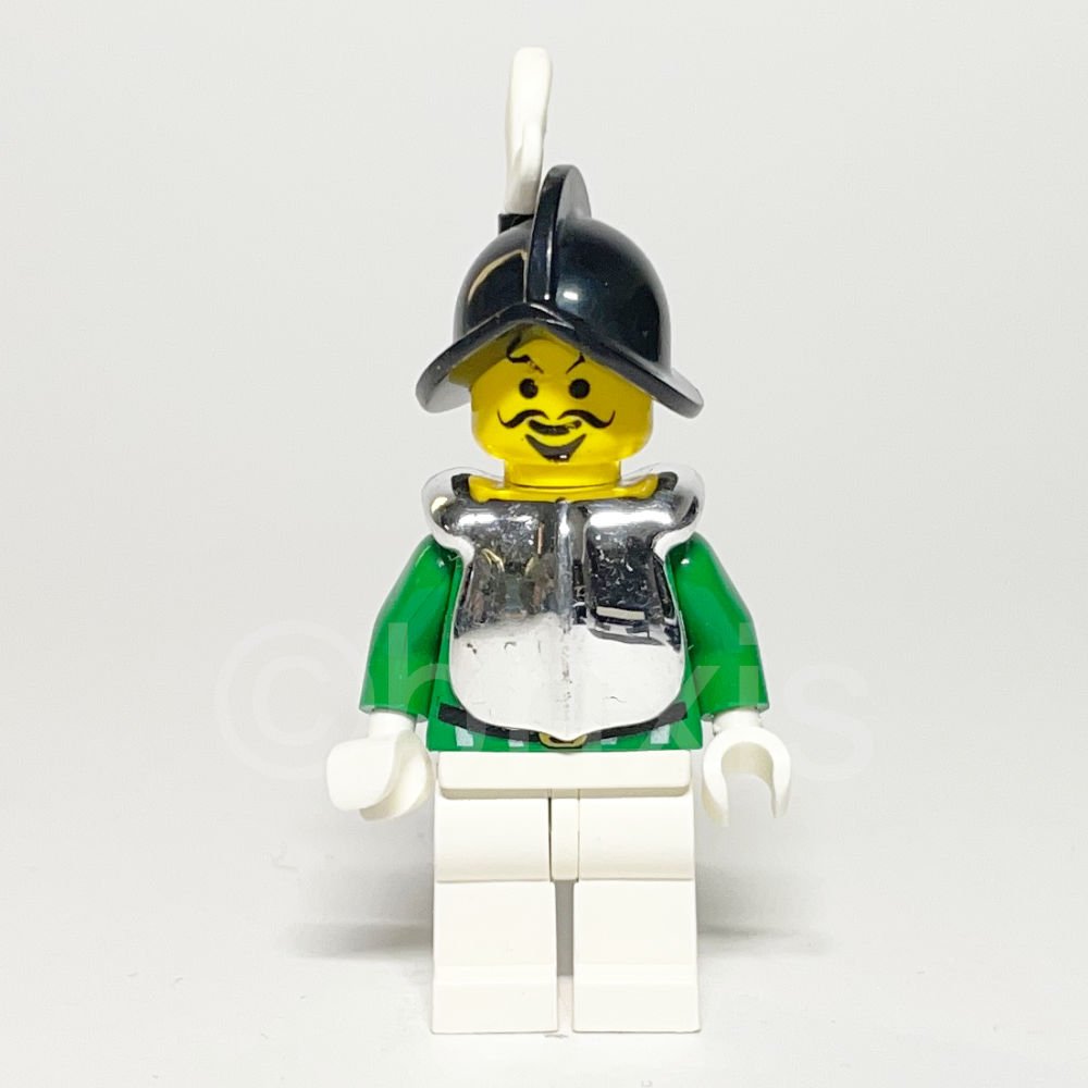 LEGO Pirates Minifigur Imperial Armada (PI015) - Lego Minifigur PI015 Imperial Armada LEGO Pirates Minifigur Green Captain (PI015) – Vorderansicht