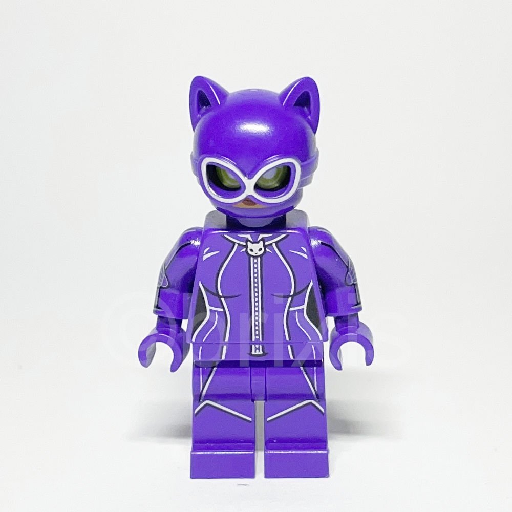 LEGO Super Heroes Minifigur Catwoman (SH0330) - Lego Minifigur SH0330 Catwoman LEGO Super Heroes Minifigur Catwoman (SH0330) – Vorderansicht