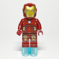 LEGO Super Heroes Minifigur Iron Man (SH0649) – Vorderansicht
