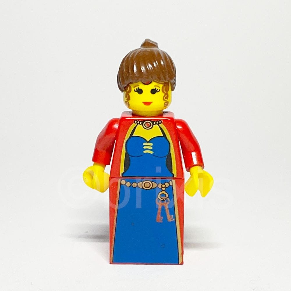 LEGO Castle Minifigur Maiden (CAS207) - Lego Minifigur CAS207 Maiden LEGO Castle Minifigur Maiden (CAS207) – Vorderansicht