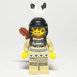 LEGO Collectible Minifigur Tribal Hunter (COL001) – Vorderansicht