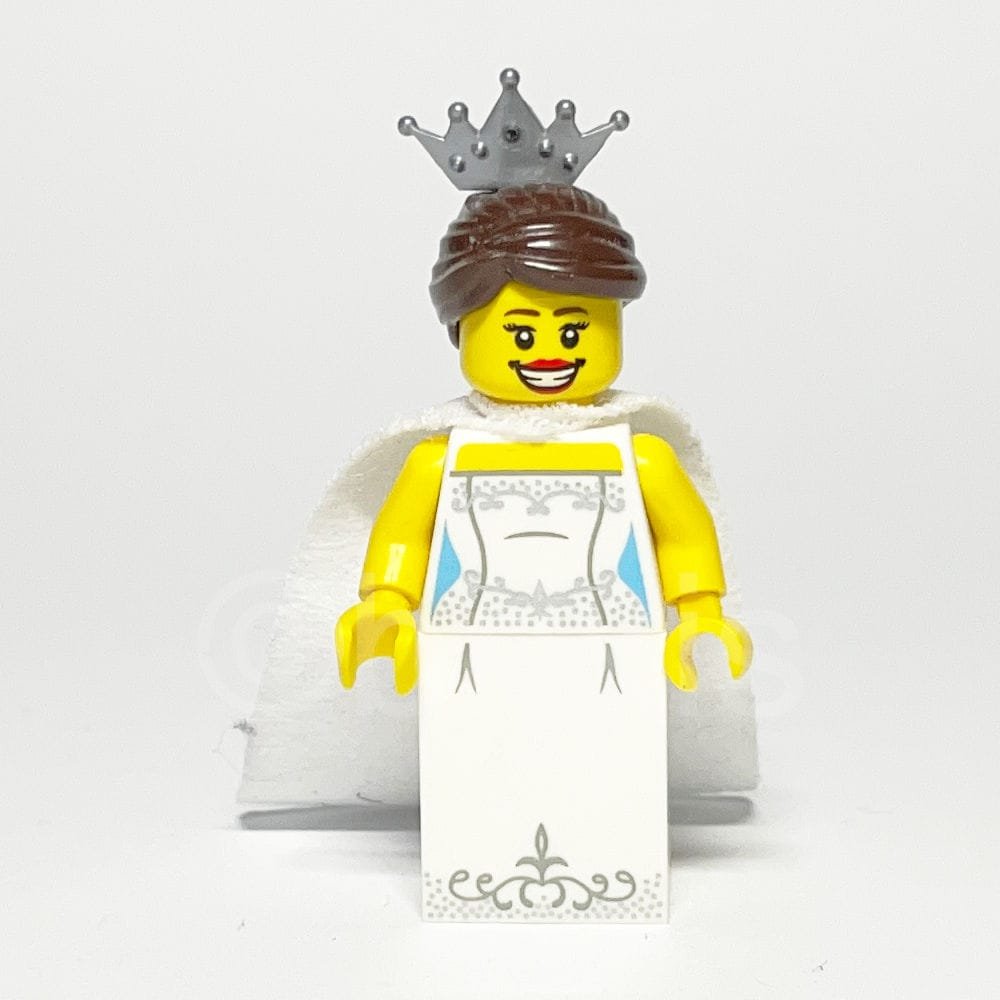 LEGO Collectible Minifigur Bride (COL100) - Lego Minifigur COL100 Bride LEGO Collectible Minifigur Bride (COL100) – Vorderansicht