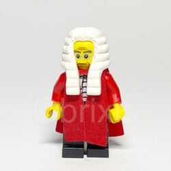 LEGO Collectible Minifigur Judge (COL138) – Vorderansicht