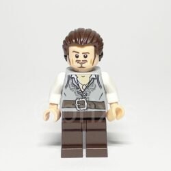 LEGO Pirates of the Caribbean Minifigur Will Turner (POC026) – Vorderansicht