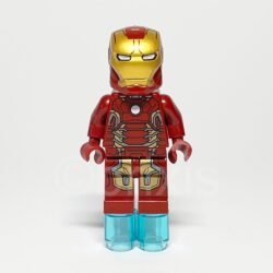 LEGO Super Heroes Minifigur Iron Man (SH0167) – Vorderansicht