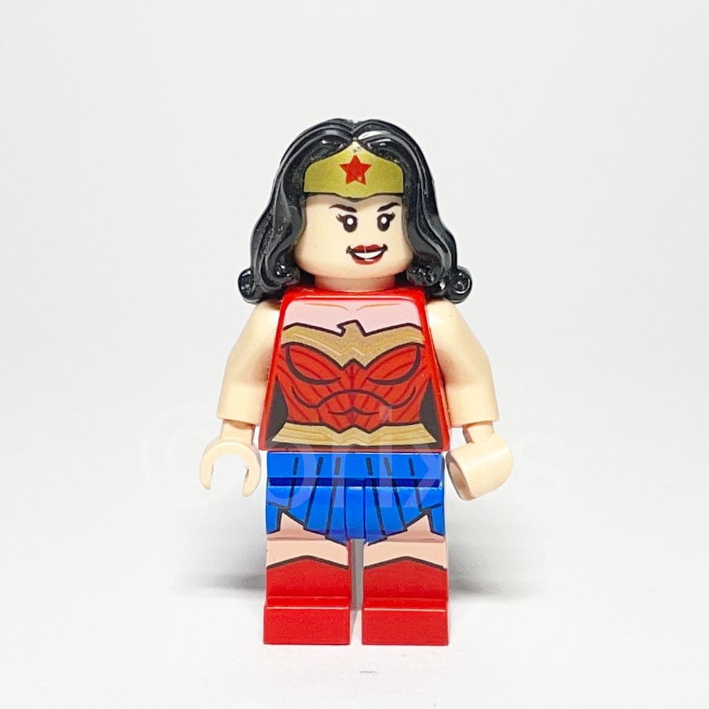 LEGO Super Heroes Minifigur Wonder Woman (SH0456) - Lego Minifigur SH0456 Wonder Woman LEGO Super Heroes Minifigur Wonder Woman (SH0456) – Vorderansicht