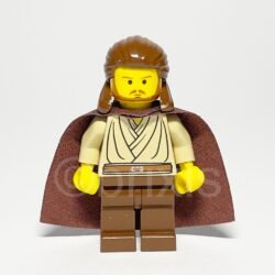 LEGO Star Wars Minifigur Qui-Gon Jinn (SW0027) – Vorderansicht