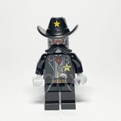 LEGO Movie Minifigur Sheriff Not-a-Robot (TLM023) – Vorderansicht