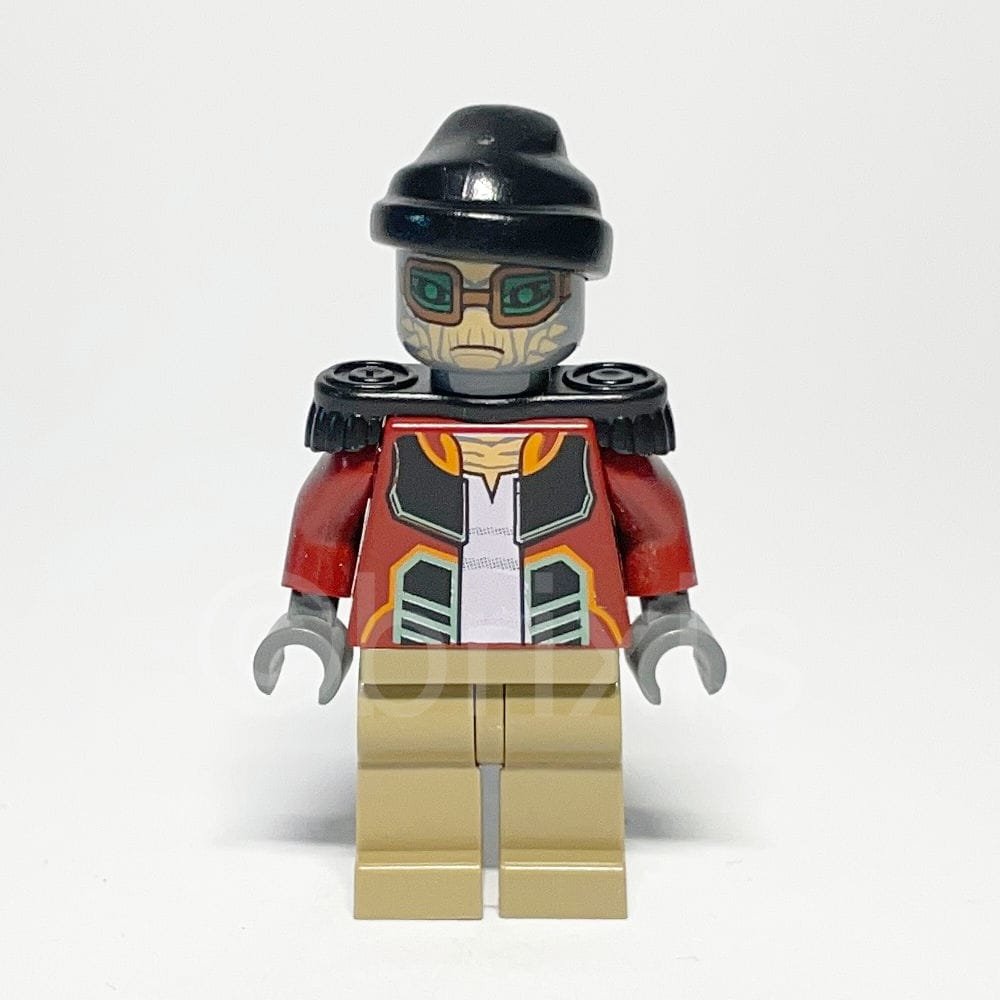 LEGO Star Wars Minifigur Hondo Ohnaka (SW0246) - Lego Minifigur SW0246 Hondo Ohnaka LEGO Star Wars Minifigur Hondo Ohnaka (SW0246) – Vorderansicht