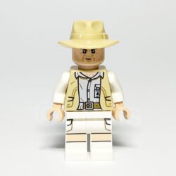 LEGO Jurassic World Minifigur Robert Muldoon (JW115) – Vorderansicht