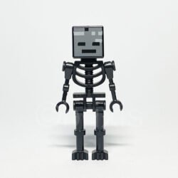 LEGO Minecraft Minifigur Wither Skeleton (MIN025) – Vorderansicht