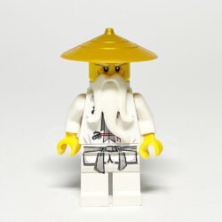 LEGO NINJAGO Minifigur Wu Sensei (NJO0046) – Vorderansicht