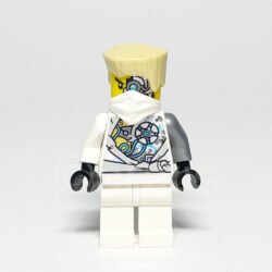 LEGO NINJAGO Minifigur Zane Techno Robe (NJO0085) – Vorderansicht