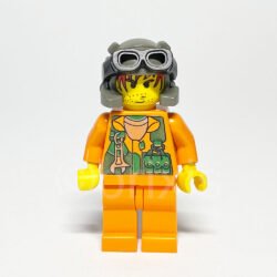 LEGO Rock Raiders Minifigur Sparks (RCK005) – Vorderansicht
