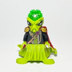 LEGO Space Minifigur Alien Commander (AC011) – Vorderansicht