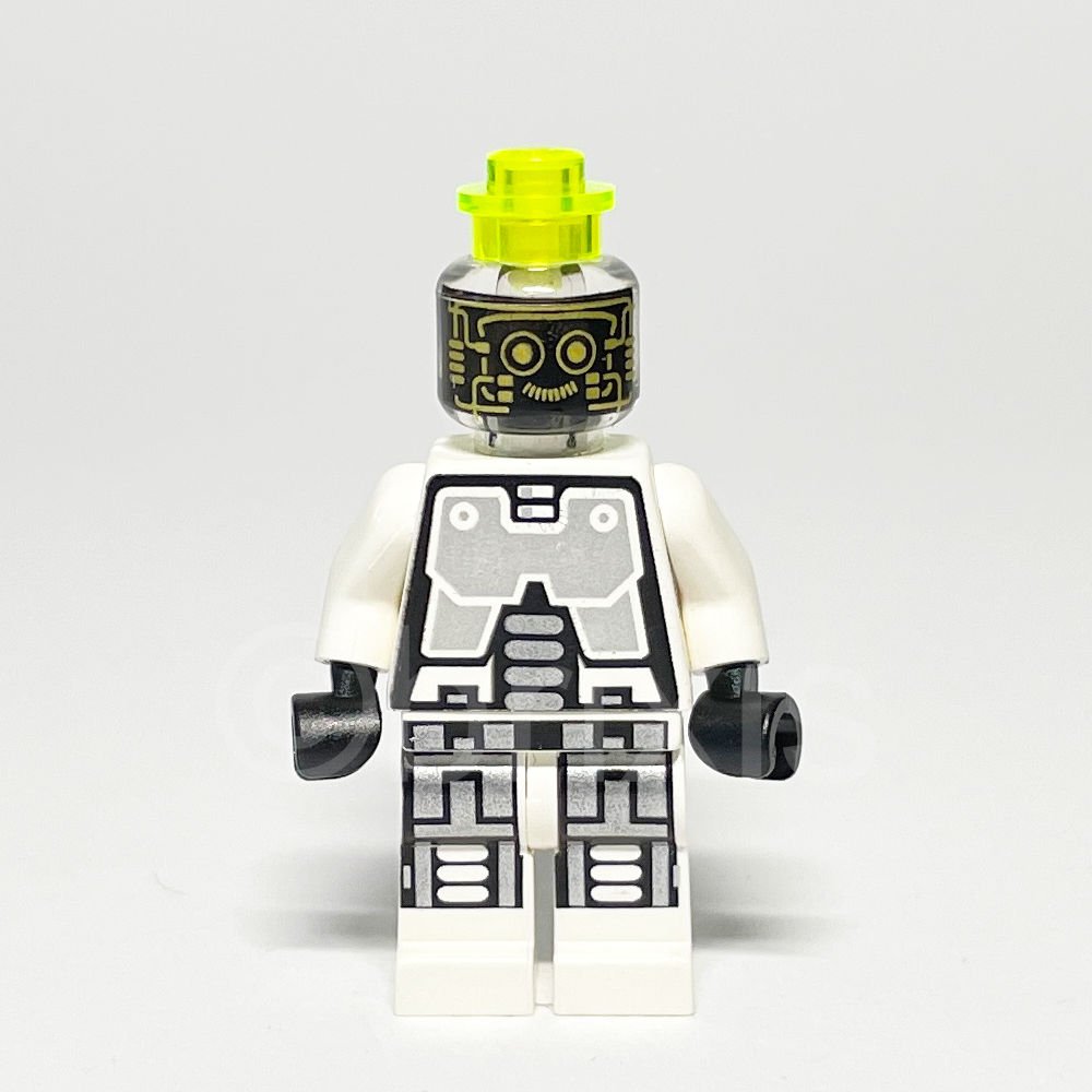 LEGO Space Minifigur Exploriens Droid (SP010A) - LEGO Space Exploriens Droid Minifigure SP010A LEGO Space Minifigur Exploriens Droid (SP010A) – Vorderansicht