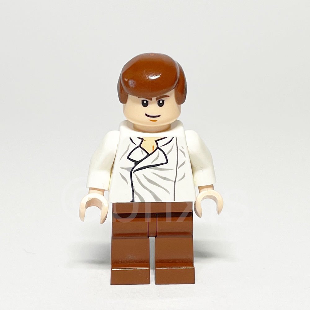 LEGO Star Wars Minifigur Han Solo (SW0278) - LEGO Star Wars Han Solo Minifigure SW0278 LEGO Star Wars Minifigur Han Solo (SW0278) – Vorderansicht