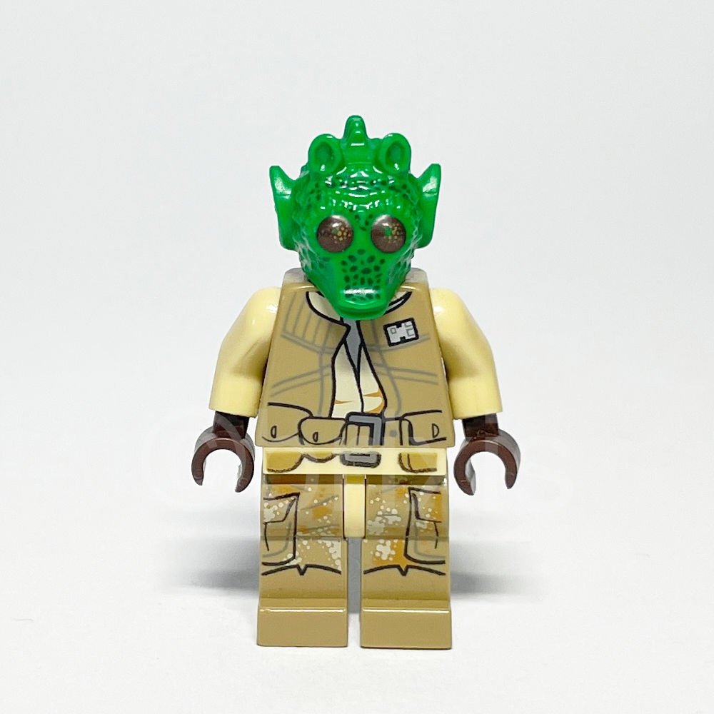 LEGO Star Wars Minifigur Rodian Alliance Fighter (SW0687) - LEGO Star Wars Rodian Alliance Fighter Minifigure SW0687 LEGO Star Wars Minifigur Rodian Alliance Fighter (SW0687) – Vorderansicht