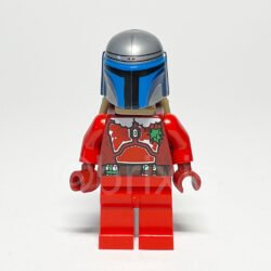 LEGO Star Wars Minifigur Santa Jango Fett (SW0506) – Vorderansicht