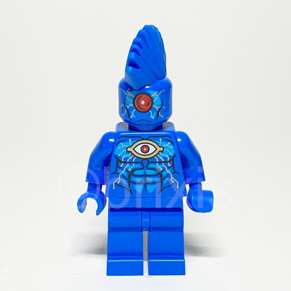 LEGO Super Heroes Minifigur OMAC (SH0523) - LEGO Super Heroes OMAC Minifigure SH0523 LEGO Super Heroes Minifigur OMAC (SH0523) – Vorderansicht