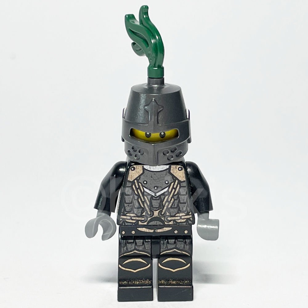 LEGO Castle Minifigur Kingdoms (CAS493) - LEGO Castle Dragon Knight Scale Mail Minifigure CAS493 LEGO Castle Minifigur Dragon Knight Scale Mail (CAS493) – Vorderansicht