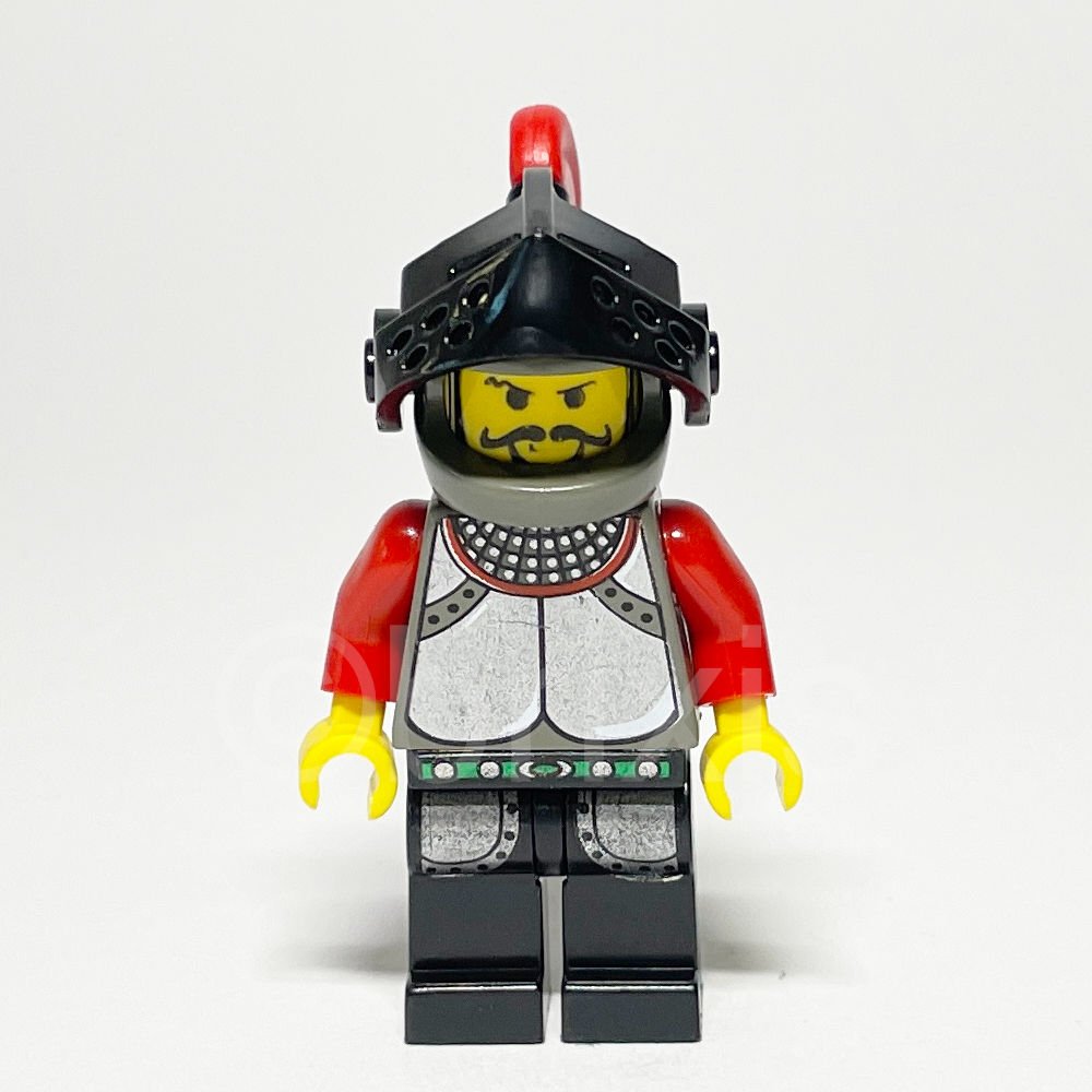 LEGO Castle Minifigur Knights Kingdom I (CAS036) - LEGO Castle Knights Kingdom I Minifigure CAS036 LEGO Castle Minifigur Knight 1 (CAS036) – Vorderansicht