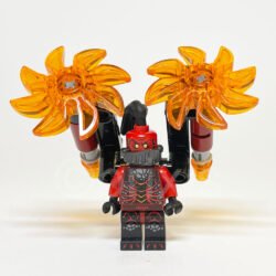 LEGO NEXO Knights Minifigur General Magmar (NEX056) – Vorderansicht