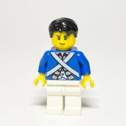 LEGO Pirates Minifigur Bluecoat Soldier 6 (PI174) – Vorderansicht