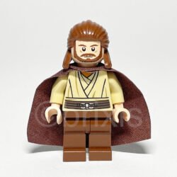 LEGO Star Wars Minifigur Qui-Gon Jinn (SW0322) – Vorderansicht